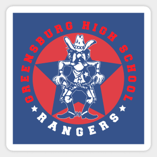 Greensburg High School Rangers Sticker